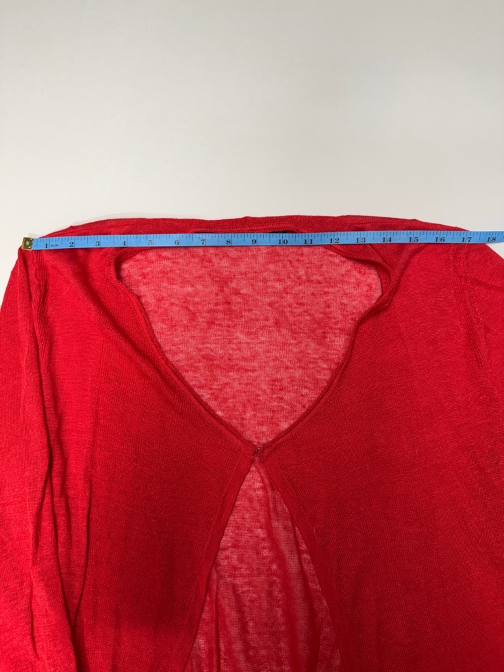 NIC+ZOE pink/red Open-Front Lightweight Cardigan size XL - Picture 6 of 8